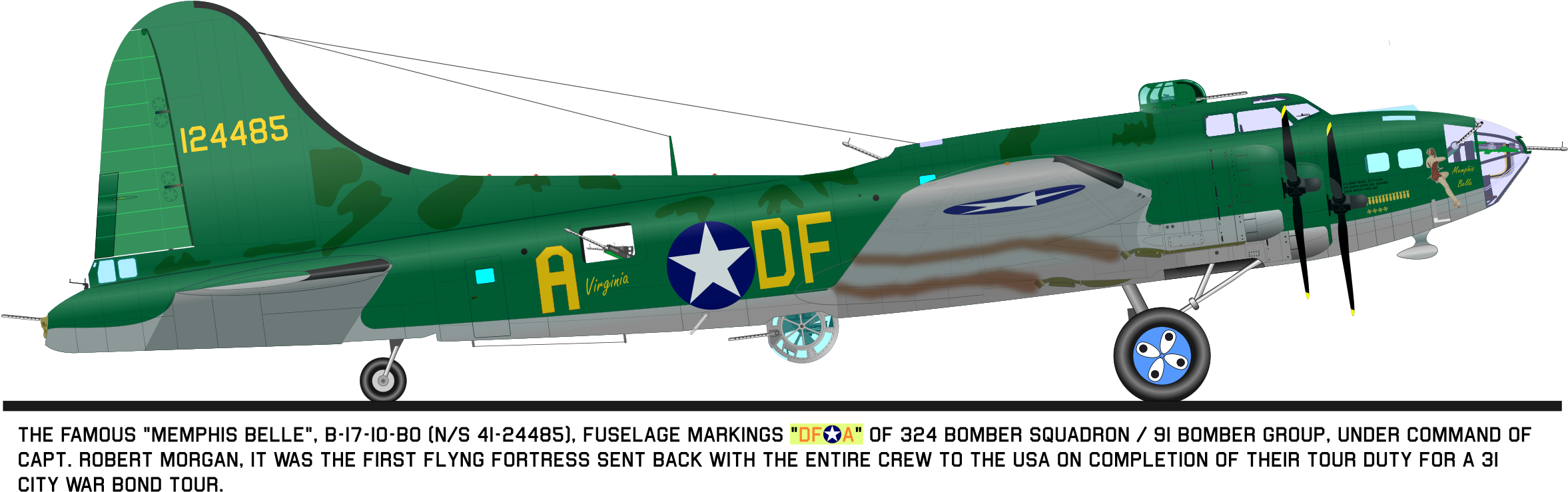 Big Image - Memphis Belle (2400x1855), Png Download