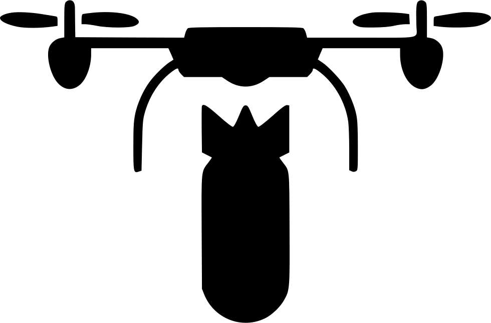 Drone Bomber Comments - Drone Logo Png (980x644), Png Download