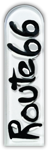 102500 Route 66-2 - Circle (500x500), Png Download