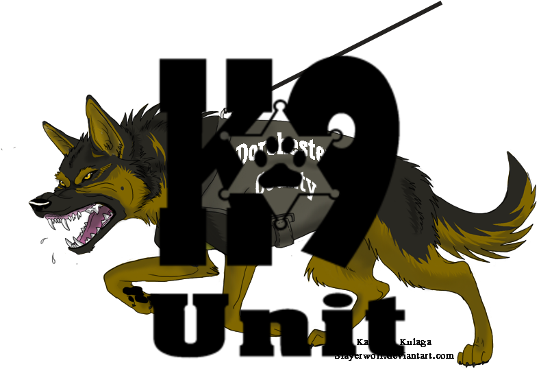 Police Dog By Slayerwolf-d5js5tf - Police (900x616), Png Download