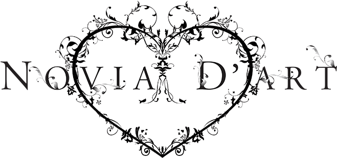 Novia D'art Milano - Herz-u. Vogel-karte Karte (658x321), Png Download