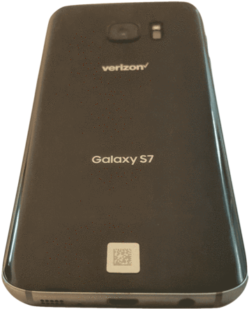 Back Of Samsung Galaxy S7 For Straight Talk Wireless - Samsung Galaxy (390x480), Png Download