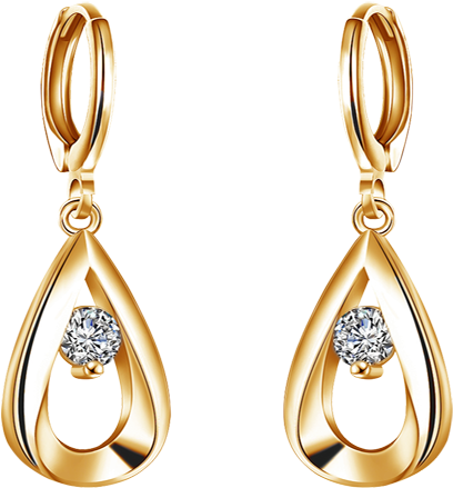 Aretes De Novia Ljar03 - Wholesale-925 Sterling Silver Earrings With Box Women (640x480), Png Download