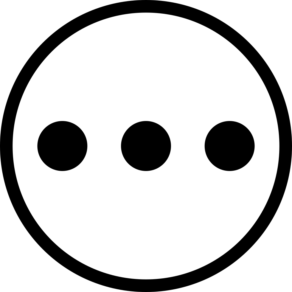 Commercial Floating Floor Menu Button Comments - Show More Icon Png (980x980), Png Download