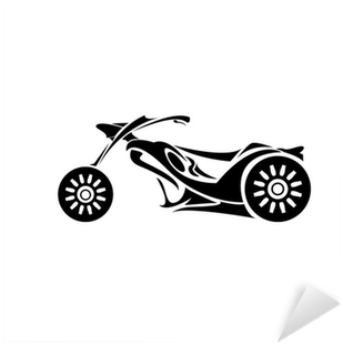 Vector Silhouette Of Classic Motorcycle - Motorcycle (400x400), Png Download