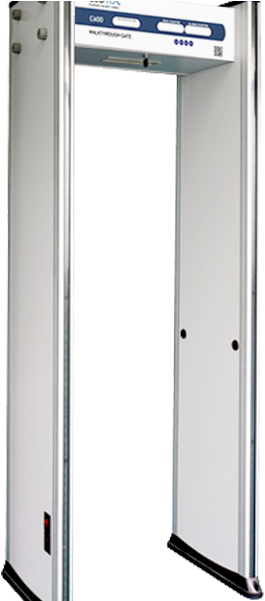 Virtual World Communications - Hotel Metal Detector Png (347x600), Png Download