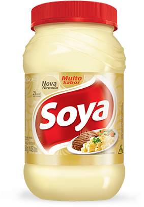 Maionese Soya Png - Soya Maionese (282x429), Png Download