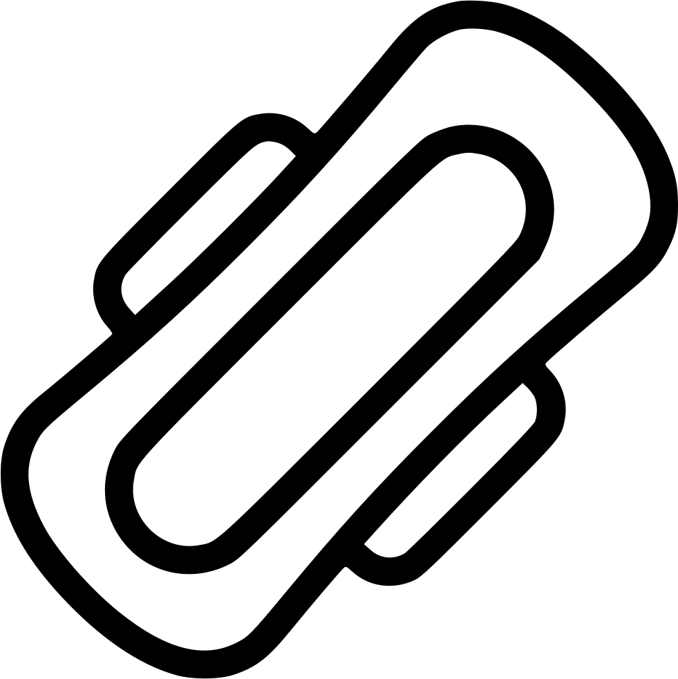 Png File Svg - Sanitary Napkin Icon Png (981x982), Png Download