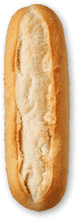 French Panini - Hot Dog Bun (335x380), Png Download