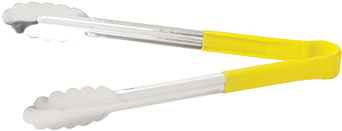 Winco Ut 12hp Y 12" Utility Tong W/ Yellow Plastic - University Of Texas At Houston Police Department (376x338), Png Download