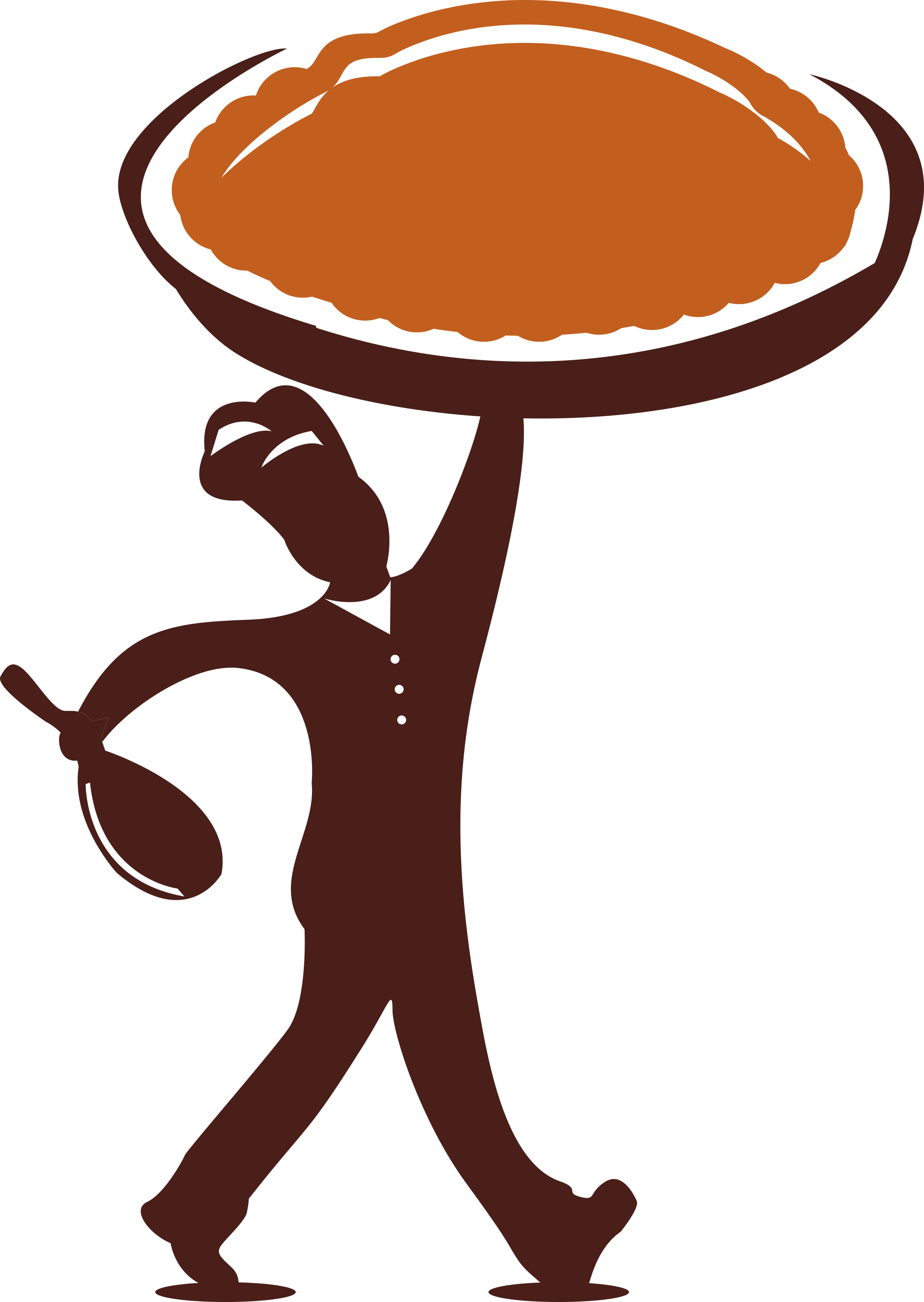 French Baguette - Le Cakery (2242x3159), Png Download