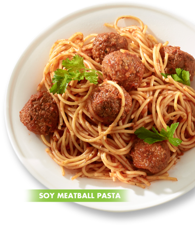 Soy Meatballs Soy Chicken - Meatball (406x537), Png Download