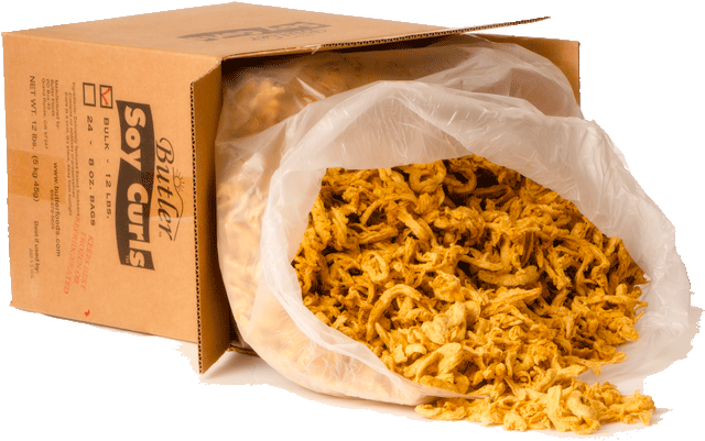 Soy Curls Bulk - Soy Curls (800x530), Png Download