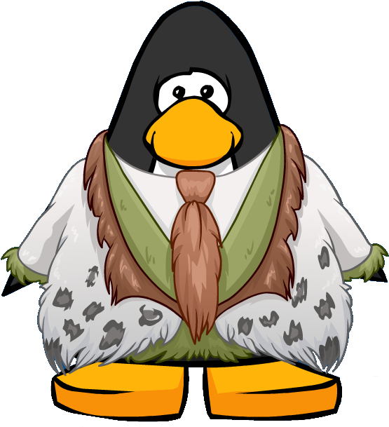 Prehistoric Suit From A Player Card - Club Penguin (670x623), Png Download
