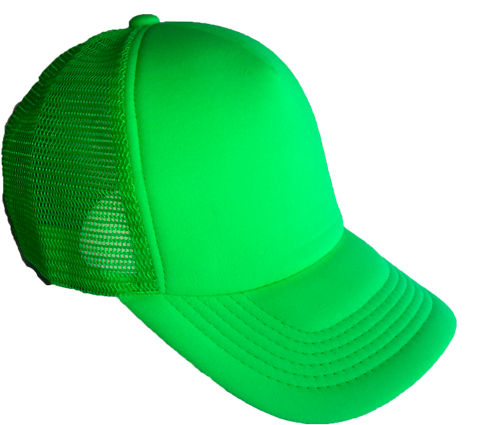 Trucker Verde Limon - Gorra Trucker Verde Lisa (600x450), Png Download