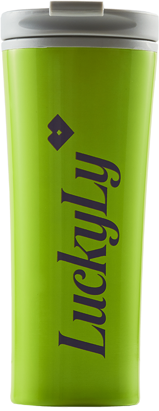 Termo Hot - Verde Limón - Termos Para Cafe (1000x1000), Png Download