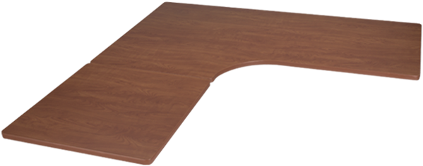 Shop Uplift Height Adjustable Standing Desk With L-shaped - Standing Desk (612x443), Png Download
