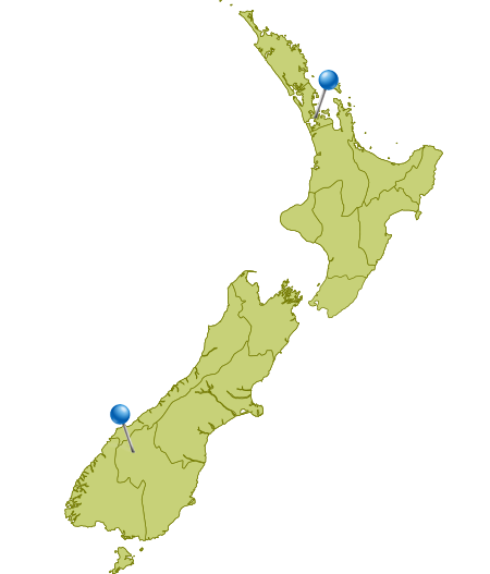 Map-clouds - New Zealand Koppen Climate (450x527), Png Download