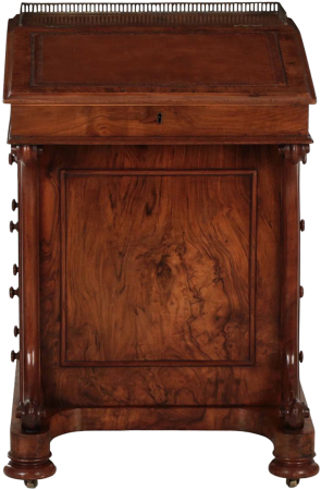 Antique - Writing Desk (736x460), Png Download