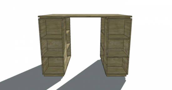 Free Woodworking Plans To Build A West Elm Inspired - Chiffonier (550x288), Png Download