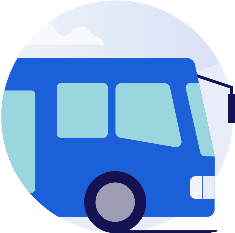 Catch The Bus (875x875), Png Download