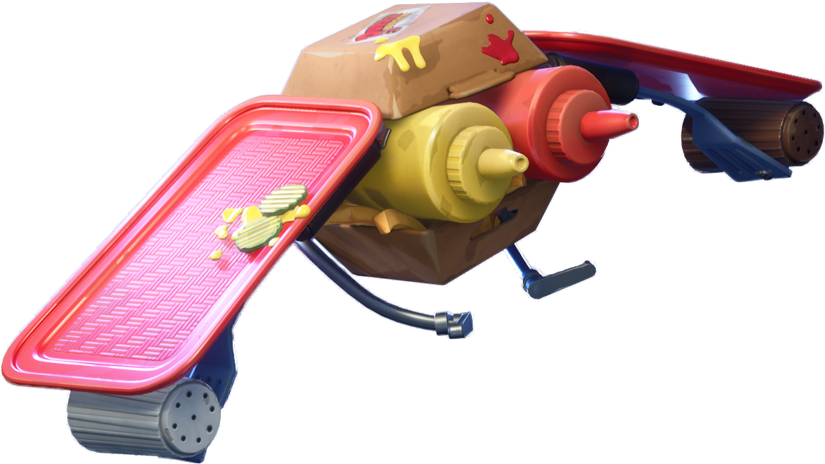 Flying Saucer Glider - Flying Saucer Fortnite Glider (1300x1300), Png Download