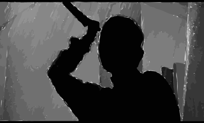 Quizzes - Murder White Silhouette (660x400), Png Download