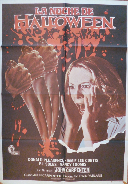 Buy Halloween Original Movie Poster - Halloween, Jamie Lee Curtis, 1978 (600x600), Png Download