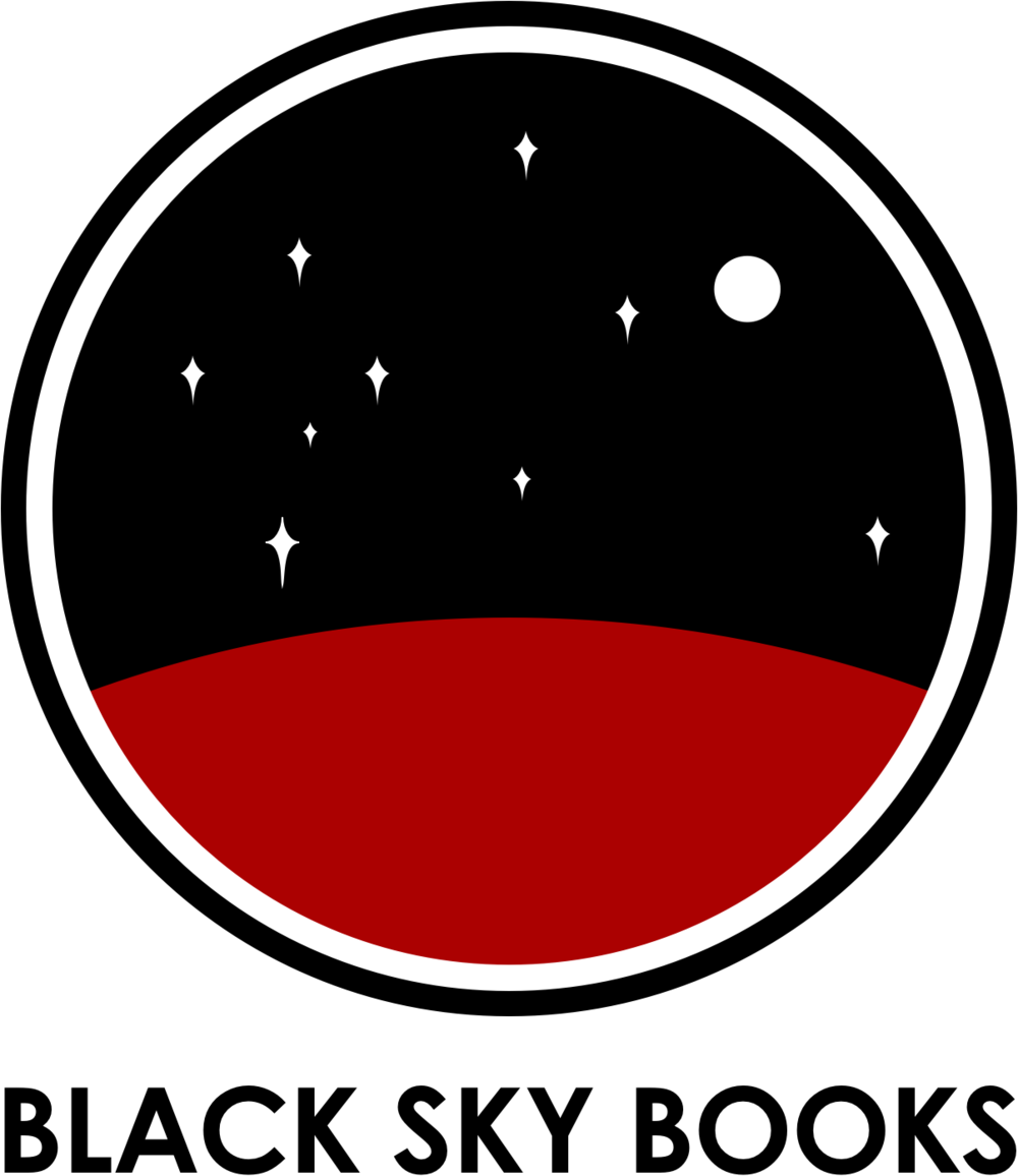 Black Sky Books Logo Final - Black Sky Books (1000x1156), Png Download