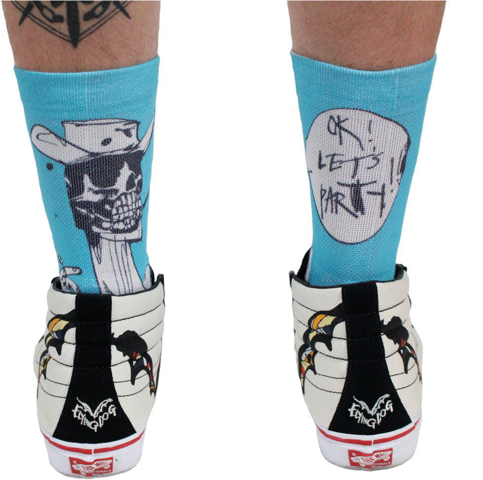 Ok Let's Party Socks - Sock (1024x1024), Png Download
