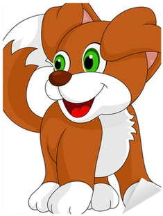 Cartoon Cute Puppy (400x400), Png Download