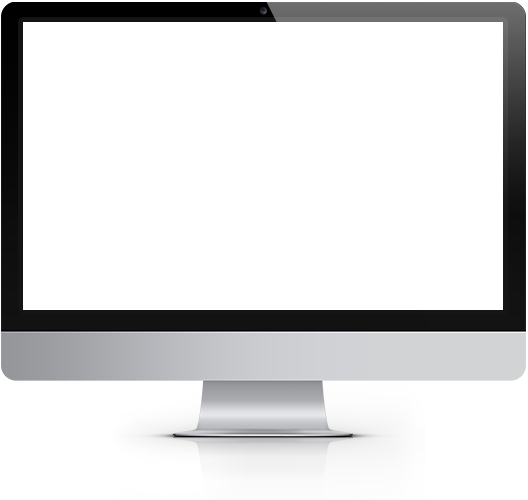 Mockup Monitor - Imac Png (528x500), Png Download