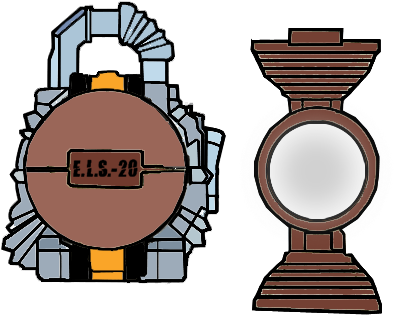 Coconut Energy Lockseed By Levi810-d7fiuk9 - Orange Energy Lockseed (440x377), Png Download