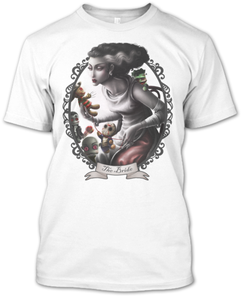 Bride Halloween Shirt, Halloween T Shirt, Horror Movie - Thor Comic T Shirt (600x600), Png Download