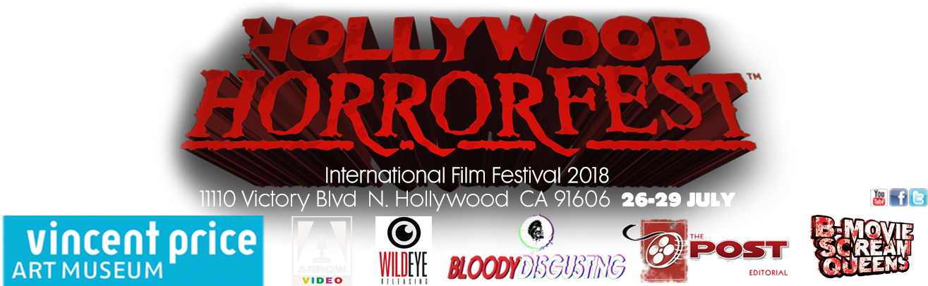 Hollywood Horrorfest (1368x411), Png Download