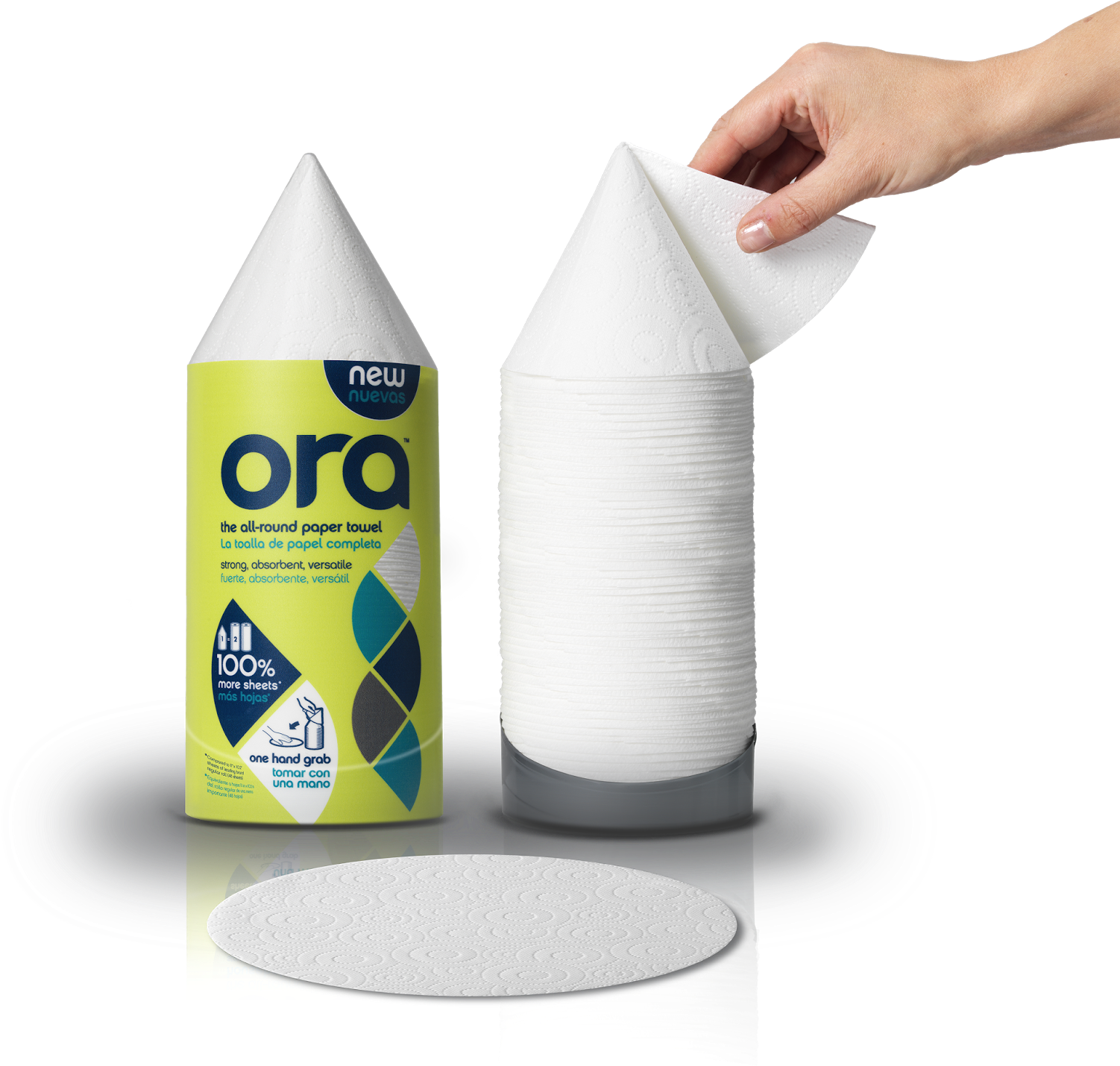 Ora Round Paper Towels - Ora The All Round Paper Towel, Single Pack (1600x1600), Png Download