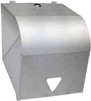 Lockable Paper Towel Dispenser - Paper (567x447), Png Download