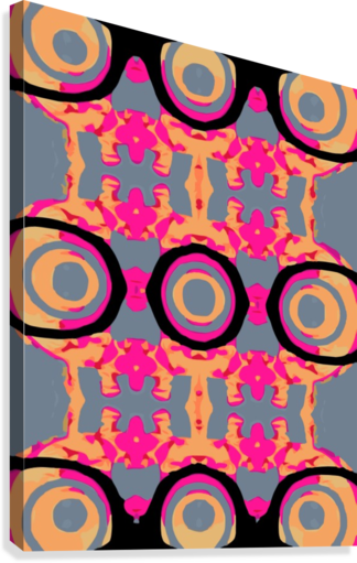 Psychedelic Graffiti Skull Head In Pink And Orange - Art (324x511), Png Download