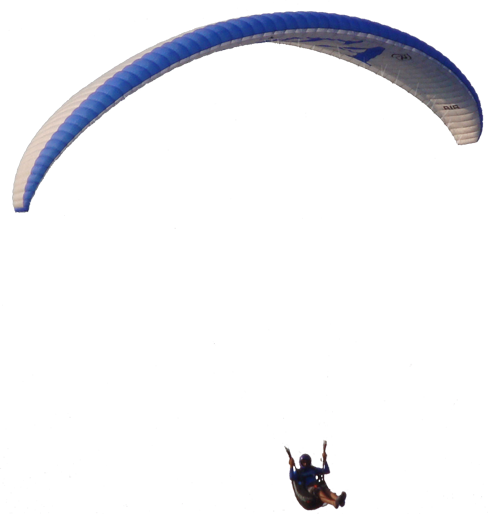 Powered Paragliding (488x514), Png Download