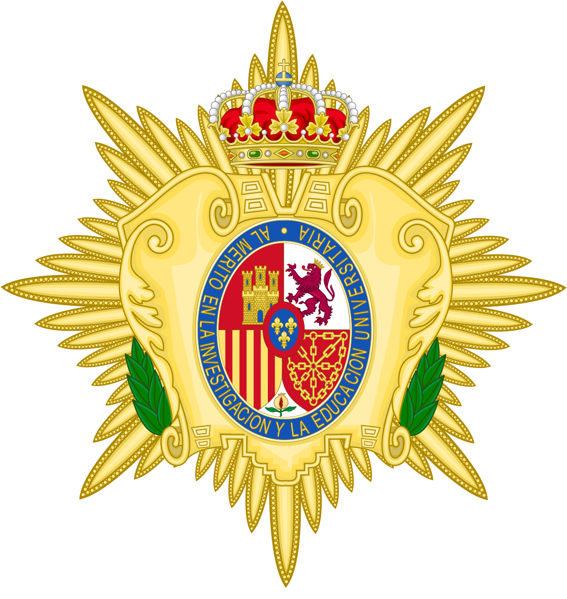 Medalla Al Mérito En La Investigación Y En La Educación - Emblem (1200x1251), Png Download