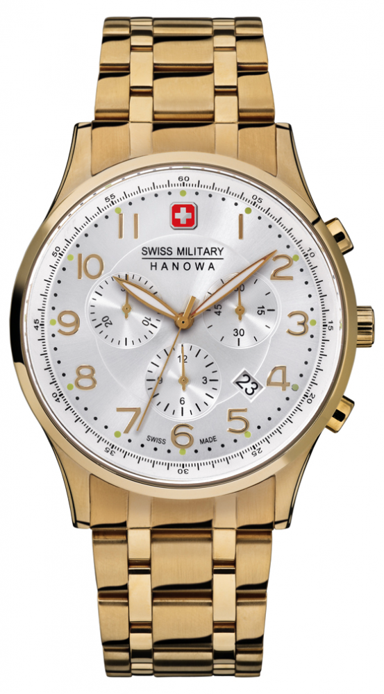 Swiss Military Hanowa 6-5187 - Swiss Military Hanowa Patriot Chrono (553x1000), Png Download