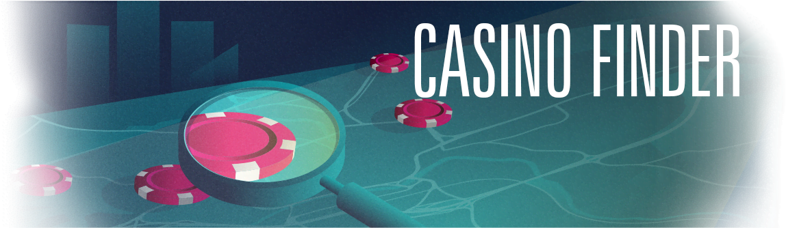 Find Your Local Casino - Circle (1170x452), Png Download