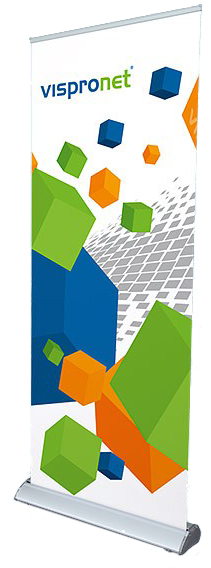 Roll Up Deluxe - Roll Up Banner On A Transparent Background (600x600), Png Download