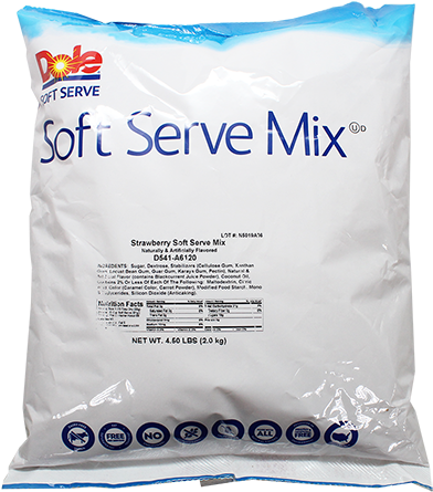 Dole Soft Serve - Soft Ice Cream Powder (500x500), Png Download