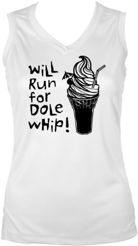 Will Run For Dole Whip Tank - Green (480x480), Png Download