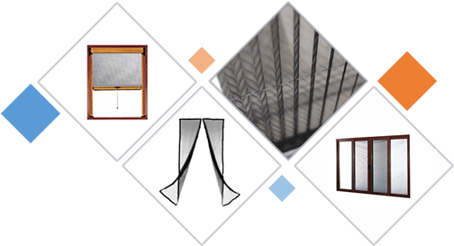 Different Styles Mosquito Screen Mesh - Easy To Fit And Remove Magnetic Screen Door Instant (510x280), Png Download