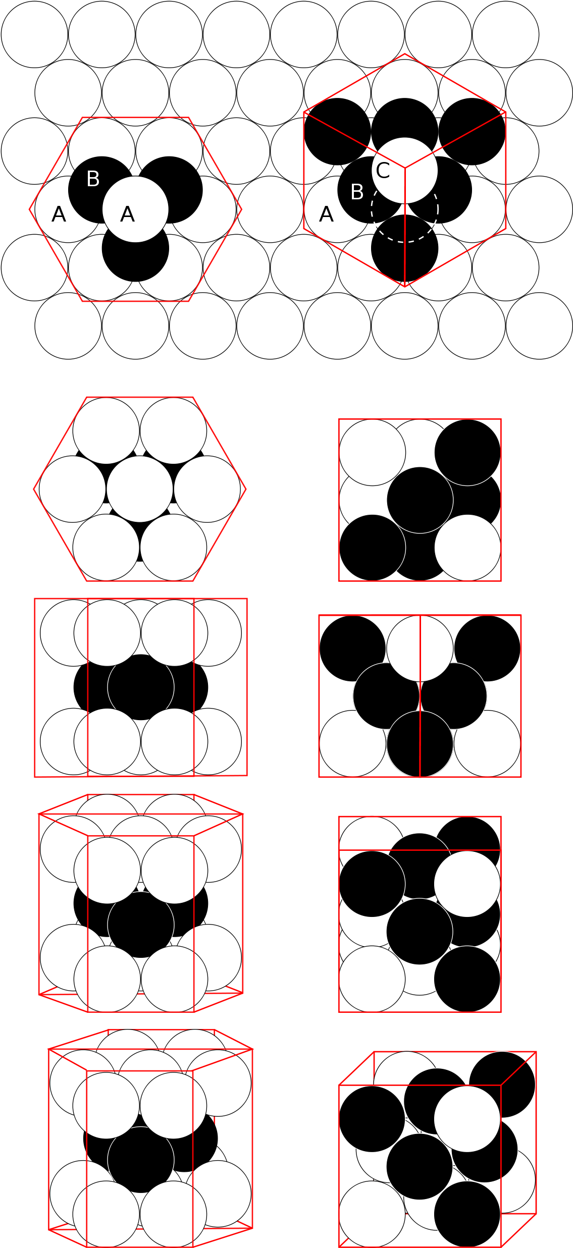 Empacotamento Compacto De Esferas Iguais Wikipédia, - 面 心 立方 格子 構造 (1200x2601), Png Download