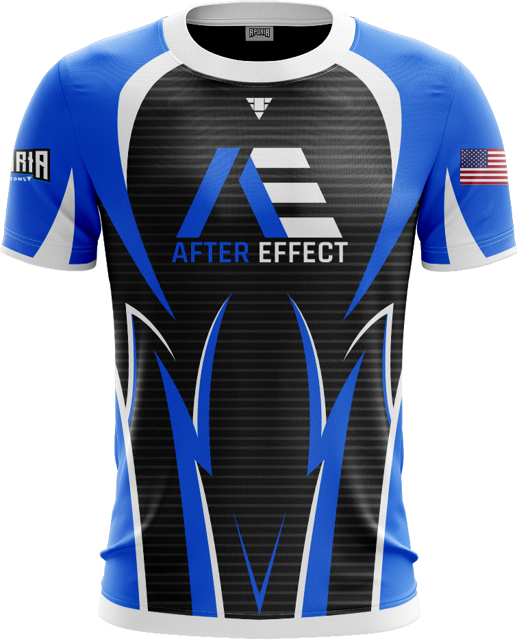 Aftereffect Jersey Front - Aporia Customs (1000x1000), Png Download