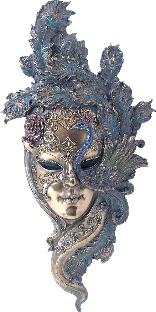 Imagen Mask Tattoo, Masquerade Party, Venetian Masks, - Tube Masque De Venise (541x1024), Png Download