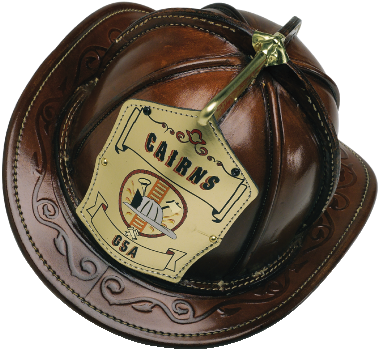 Presentation Fire Helmet Presentation Helmets Rocky - Cairns G5a Natural (400x379), Png Download